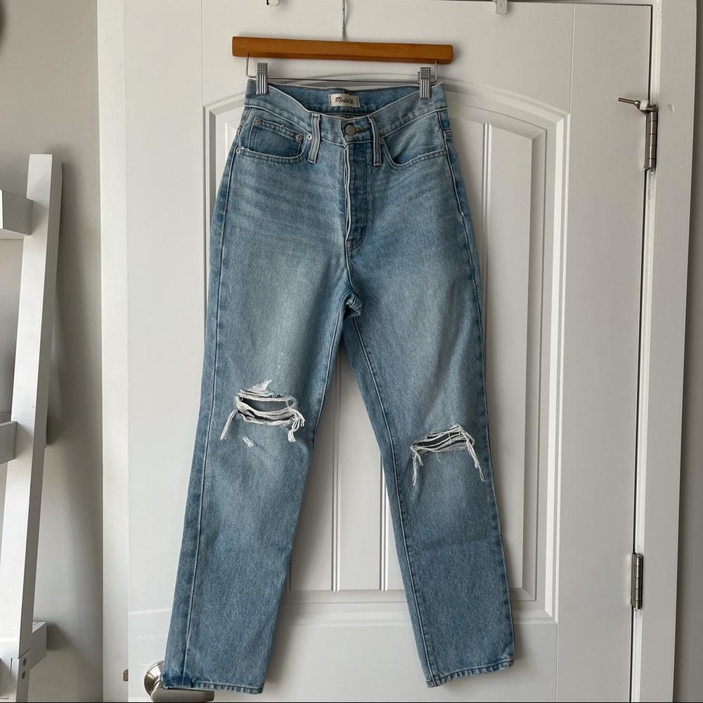 Madewell Full Length Classic Straight Jean